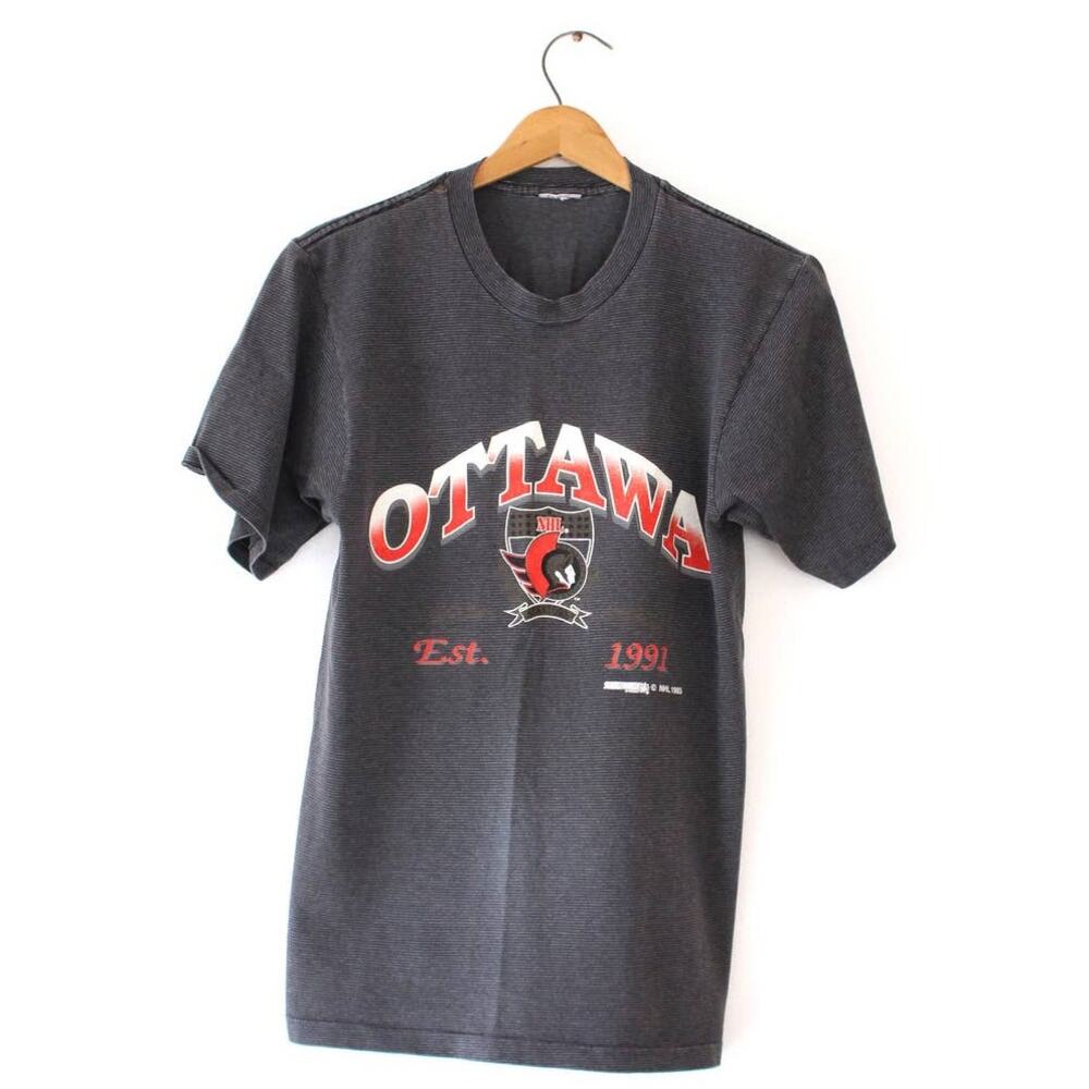 Vintage Ottawa Senators NHL Hockey T Shirt Medium